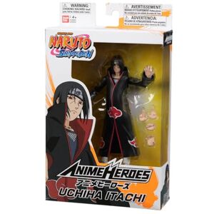 Bandai Naruto Shippuden-Figurine Anime Heroes 17 cm-Itachi Uchiwa, 36904 - Publicité