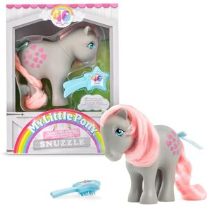 Basic Fun Snuzzle Classic Pony, My Little Pony, , 35326, cadeaux rétro de poneys pour filles et garçons, jouets vintage de poneys pour enfants, jouets de licornes pour garçons et filles à partir de 3+ - Publicité