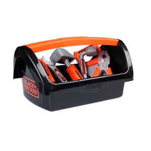 Smoby Black+Decker Boîte à Outils Jouet Bricolage Enfant 6 Outils Dès 3 Ans 360913 - Publicité