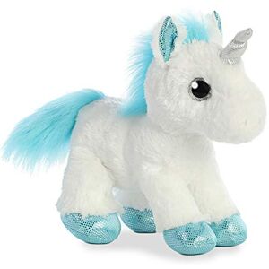 Aurora , 60957, Sparkle Tales, Frosty Le Licorne 30 cm, Peluche, Blanche et Bleue - Publicité