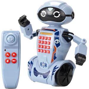 SilverLit YCOO Robot éducatif DR7 (20cm) – Robot programmable et radiocommandé avec 7 Fonctions éducatives différentes (20cm) Dès 5 Ans - Publicité