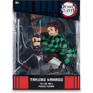 Bizak Demon Slayer, Figurine Tanjiro Kamado, Grande Statue de Collection décorative de 30 cm, pour Fans collectionneurs de Personnages de Manga et Anime Gardiens de la Nuit, (64383791) - Publicité