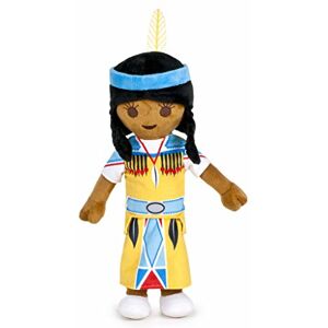 Famosa Softies – Playmobil – Peluche 30 cm Fille Indienne - Publicité