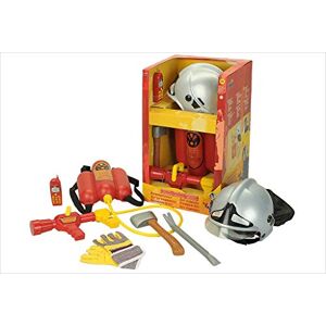 klein Theo  8953 Set De Pompier Avec Casque Et Lce Incendie 6 Pces - Publicité