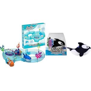 Lansay ZHU ZHU Aquarium Lot : 1 Margot Le Petit Orque + 1 Circuit Coquillage Mini Univers Animal Interactif Dès 4 Ans - Publicité