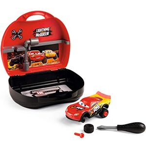 Smoby Cars XRS Customiz' Box Mallette Bricolage Enfant Voiture Flash McQueen à Construire 23 Accessoires 360181 - Publicité