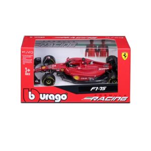 Bburago Formula 1 Ferrari (2022) F1-75 Leclerc 1:43 Scale Die-Cast Collectible Race Car - Publicité
