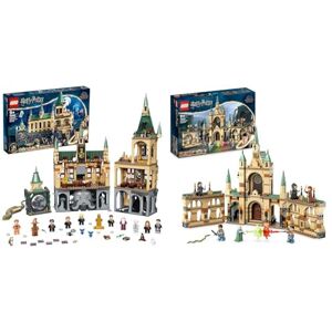 Lego 76389 Harry Potter La Chambre des Secrets de Poudlard, Jouet Château avec Grande Salle & 76415 Harry Potter La Bataille de Poudlard, Jouet de Château avec Minifigurines Voldemort - Publicité