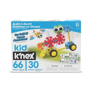 Basic Fun Kit Build A Bunch, Kid K'NEX, , 85422A, modèles de jouets d'animaux et de véhicules pour un jeu créatif, jouets de construction adaptés aux garçons et aux filles âgés de 3 ans et plus - Publicité