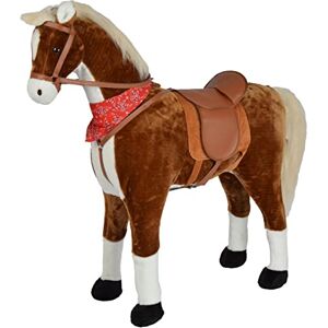 Pink Papaya Cheval en Peluche XXL de la Marque, Cheval géant 105 cm - Publicité