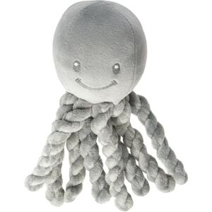 Nattou Doudou Poulpe, Pour Nouveaux-Nés et Bébés Prématurés, 23 cm, Lapidou, Gris - Publicité