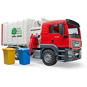 bruder 03761 MAN TGS Seitenlader Müll LKW, Collecte des déchets, Camions, Jouets - Publicité