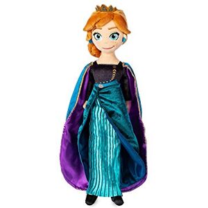 Disney Poupée de Chiffon Reine Anna, La Reine des Neiges 2, 46 cm / 17", poupée en Robe avec détails imprimés et Traits du Visage brodés, Convient à Tous Les âges. Publicité