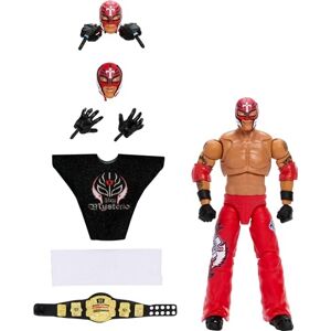 Mattel WWE Ultimate Rey Mysterio Figurine articulée à collectionner avec accessoires interchangeables, têtes supplémentaires et mains interchangeables HVV70 - Publicité