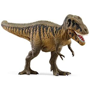 Schleich 15034 DINOSAURS Figurine Dinosaure Tarbosaure Réaliste Figurine d'Action Dinosaure à la Mâchoire Mobile Créature Préhistorique Jouet  pour Garçons et Filles dès 4 ans - Publicité