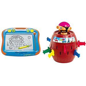 TOMY Ardoise Magique Megasketcher T6555, Tablette Dessin Idéal pour Les Voyages & Pic Pirate Jeux de Société pour Enfants T7028A1, Jouet Enfant 4 Ans, Jeu Rigolo pour Groupes, Cadeau Anniversaire - Publicité