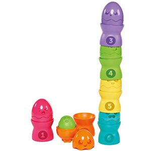 TOMY Toomies Hide and Squeak Big Egg Stacker Baby Toy, Educational Shape Sorter with Colours and Sound, Easter Toy for Babies Toddlers & Little Kids, Boys & Girls from 6 Months, 1, 2 & 3 Year Olds - Publicité