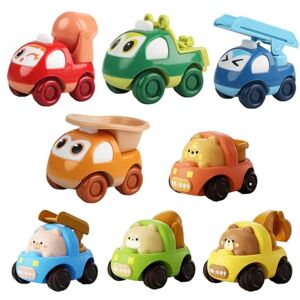 Counius 8 Pièces Petite Voiture, Jouets Friction Véhicules pour Garcon Fille Enfants de 1 2 3 Ans, Mini Jouet Voiture Garcon Fille Enfant, Jouets Cadeaux pour Fille Garçon Enfant - Publicité