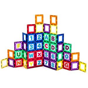 Playmags 3D Blocs magnétiques pour Les Enfants - en Savoir Formes,  Couleurs, et Alphabet STEM Jouets magnétiques Développer Les compétences et  la