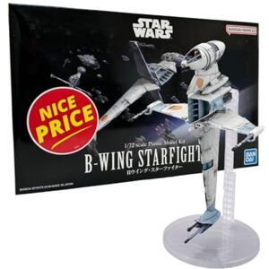 Revell Bandai-  01208-Maquette B-Wing Fighter échelle 1/72 Star Wars Maquette, 01208 - Publicité