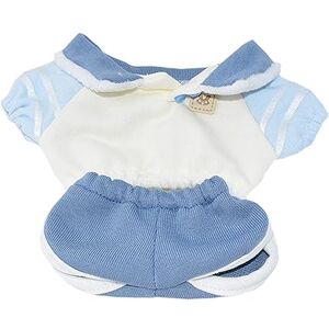 niannyyhouse Vêtements de poupée en peluche douce Accessoires de déguisement 10 cm 20 cm Bleu 20 cm - Publicité