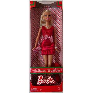 Barbie Holiday Scene  Doll - Publicité