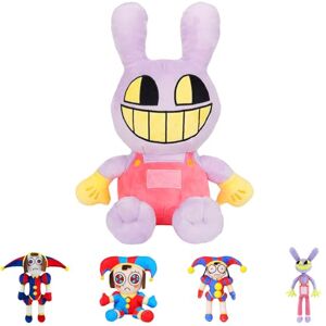 LUKIUP The Amazing Digital Circus Plush, Pomni et Jax Digital Circus Plush, Poupée de Cirque Numérique, Plush Toys for Circus Clowns pour Enfants/Adultes/Fans De Télévision, Cadeau d'anniversaire(B) - Publicité