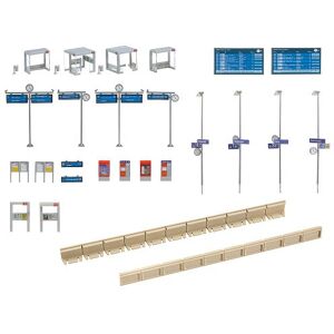 Faller 120240 Abri d'autobus avec Plateforme Ho Kit de Construction, F120240, Gris, Taille Unique - Publicité