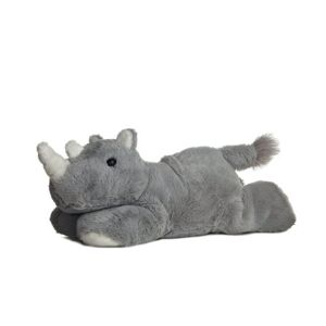 Aurora , 31267, Mini Flopsie Rhinocéros, 20 cm, Peluche, Gris - Publicité