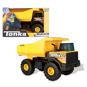 Tonka Steel Classic Mighty Dump Truck, Dumper Truck Toy for Children, Kids Construction Toys for Boys and Girls, Vehicle Toys for Creative Play, Toy Trucks for Children Aged 3 + - Publicité