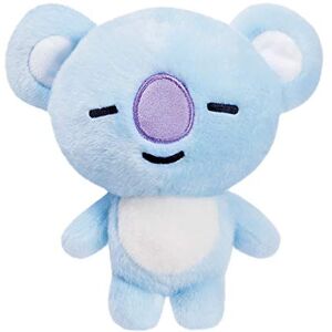 Aurora Produits officiels BT21 signés  World, peluche KOYA, petit modèle, 61328, bleu - Publicité