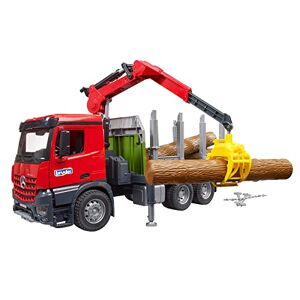 bruder MB Arocs houttransport vrachtwagen met kraan - Publicité