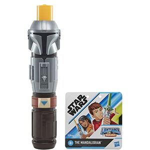 Star Wars Lightsaber Squad The Mandalorian Roleplay Toy - Publicité