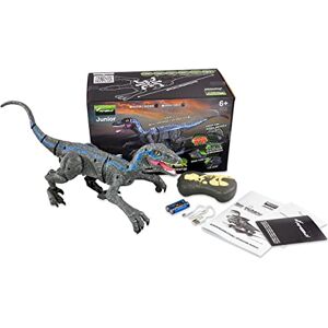 Amewi 40009 Robot télécommandé Dinosaure 2,4 GHz RTR, Gris - Publicité