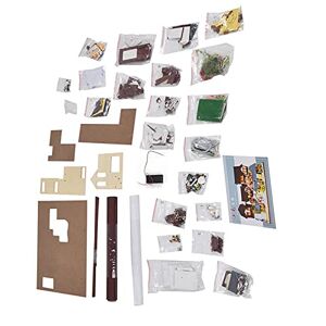 needlid Kit de maison de poupée, artisanat réaliste maison de poupée assemblage de jouets bricolage avec meubles à collectionner pour cadeau d'anniversaire pour la décoration - Publicité