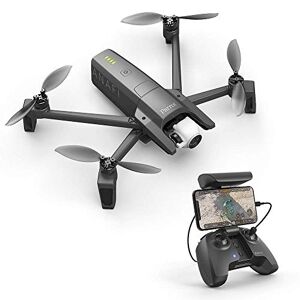 Parrot Drone Anafi + Télécommande Skycontroller 3, Drone avec Pivot 4K HDR Pivotant à 180 Degrés, Zoom 2,8 Fois sans Perte, Photos 21 MP, Structure Robuste, Compact et Léger - Publicité