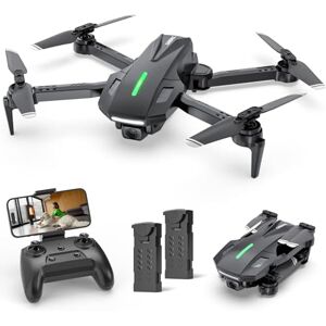 DEERC D70 Mini Drone avec 1080P HD Caméra pour Enfants et Adultes, FPV Quarcopter RC Pliable pour Garçons et Filles avec Mode sans Tête, Vol par Tape, 360° Flips, Contrôle Vocal et Gestuel, 2 Piles - Publicité