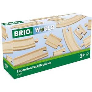 Brio 33401 Coffret Evolution Débutants 11 Rails Accessoire pour circuit de train en bois Assortiment de rails Jouet pour garçons et filles dès 3 ans - Publicité