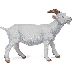 Papo Figurines A Collectionner Chèvre Blanche Animaux De La Ferme Convient Aux Enfants Filles Et Garçons A Partir De 3 Ans - Publicité