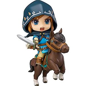 REOZIGN Personnages légendaires de Zelda, Link Edition Figurine de Luxe 10cm / 3,9 Pouces Figurine d'action PVC Anime Jeu Figurine modèle de poupée série Jouet Porte d'aulne - Publicité