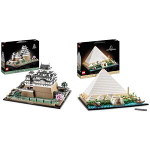 Lego 21060 Architecture Le Château d'Himeji,Kit de Construction de Maquette pour Adultes,Idée Cadeau & 21058 Architecture La Grande Pyramide de Gizeh: Loisir Créatif, Maquette à Construire - Publicité