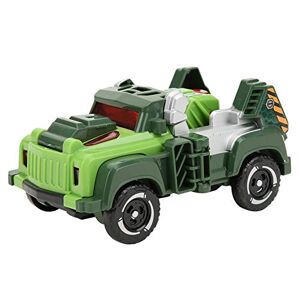 Zerodis Dinosaure Déformation Jouet Dinosaure Chiffres Jouets Inertial Pull Forword Voiture Simulation Véhicule Modèle Jouet D'anniversaire De Noël cadeau pour Enfants Filles Garçons(vert) - Publicité