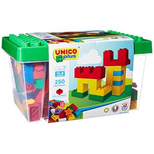 Unico Plus 8525 Boîte de 250 Briques de Construction - Publicité