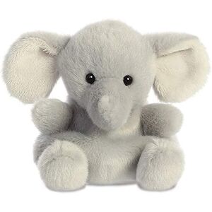 Aurora World , 33476, Palm Pals Stomps l'Elephant, 13cm, Peluche, Gris - Publicité