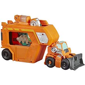 Transformers Playskool Rescue Bots Academy Robot Secouriste Wedge et Remorque électronique de 11 cm - Publicité