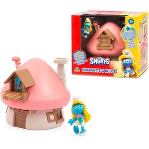 Famosa Les Schtroumpfs, Maison Magique Qui s'ouvre, avec 1 Figurine 5,5 cm et des Accessoires, Schtroumpfette , Jouets pour Enfants à partir de 3 Ans, PUF201 - Publicité