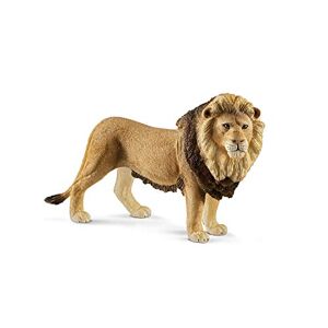Animal - Lion - H : 7,5 cm 14812 - UneTaille - Schleich Figurines Animaux Marron unisex - Publicité