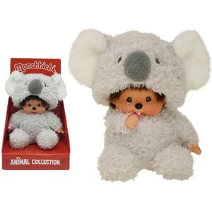 Bandai Monchhichi Peluche Monchhichi Koala Peluche iconique des années 80 Peluche toute douce 20 cm pour enfants et adultes SE220954 - Publicité