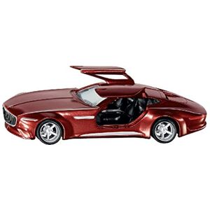 SIKU 2357, Vision Mercedes-Maybach 6 Grand Coupé, 1:50, métal/plastique, rouge, Portes Papillon ouvrantes, Roues interchangeables - Publicité