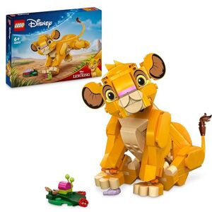 Lego ǀ Disney Simba, Le Bébé du Roi Lion, Jouet de Construction pour Enfants, Figurine à Construire, Jouet d'Activité et de Développement pour Les Garçons et Les Filles dès 6 Ans 43243 - Publicité